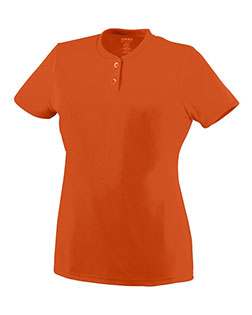 Augusta Sportswear 1212  Ladies Wicking Two-Button Jersey