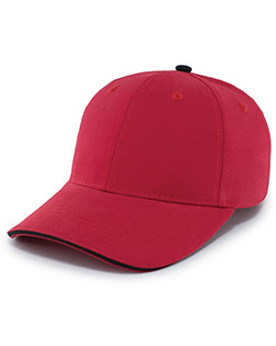 Augusta Sportswear 121C  Brushed Twill Cap With Sandwich Bill