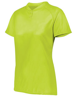 Augusta Sportswear 1567 Women's Attain Two-Button Jersey