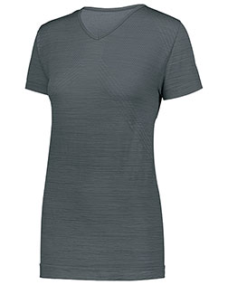 Augusta Sportswear 222755  Ladies Striated Shirt Short Sleeve
