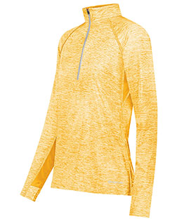 Augusta Sportswear 222774 Ladies Electrify CoolcoreÂ® 1/2 Zip Pullover at BigNTallApparel