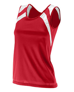 Augusta Sportswear 313  Ladies Wicking Tank With Shoulder Insert