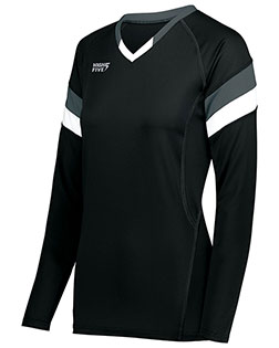 Augusta Sportswear 342242  Ladies TruHit Tri-Color Long Sleeve Jersey