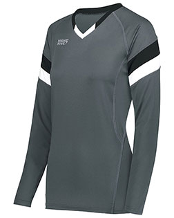 Augusta Sportswear 342242  Ladies TruHit Tri-Color Long Sleeve Jersey