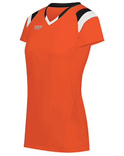 Augusta Sportswear 342253  Girls TruHit Tri-Color Short Sleeve Jersey