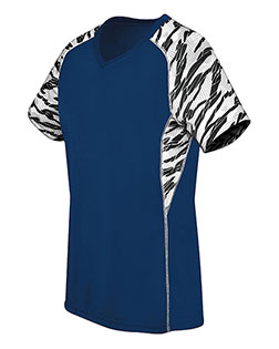 Augusta Sportswear 372333 Girls Printed Evolution Short Sleeve