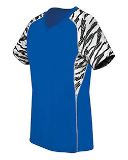 Augusta Sportswear 372333  Girls Printed Evolution Short Sleeve