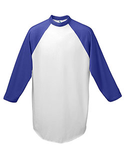 Augusta Sportswear 4420 Three-Quarter Raglan Sleeve Baseball Jersey at BigNTallApparel
