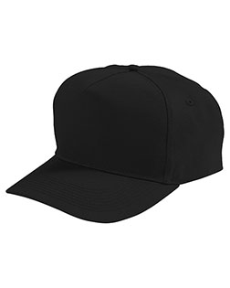 Augusta Sportswear 6202  Five-Panel Cotton Twill Cap at BignTallApparel