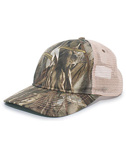Augusta Sportswear 637C Vintage Camo Soft Trucker Snapback Cap