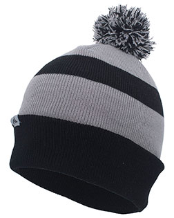 Augusta Sportswear 641K  Knit Fold Over Pom-Pom Beanie