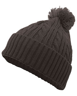 Augusta Sportswear 643K  Cable Knit Pom-Pom Beanie