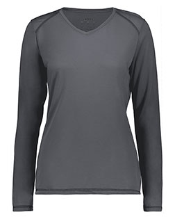 Augusta Sportswear 6847  Ladies Super Soft-Spun Poly Long Sleeve Tee