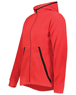 Augusta Sportswear 6860  Eco Revive™ Women's Polar Fleece Hooded Full-Zip Jacket