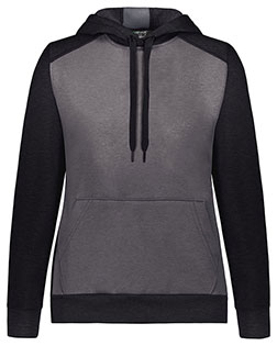 Augusta Sportswear 6867  Women's Eco Revive™ Three-Season Triblend Fleece Hooded Sweatshirt