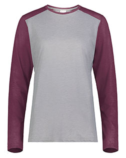 Augusta Sportswear 6883  Ladies Gameday Vintage Long Sleeve Tee