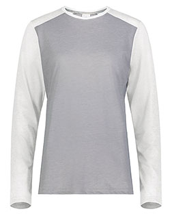 Augusta Sportswear 6883 Ladies Gameday Vintage Long Sleeve Tee In Big & Tall Sizes