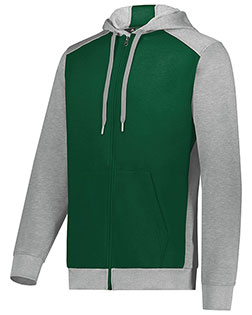 Augusta Sportswear 6899  Eco Revive™ Three-Season Triblend Fleece Full-Zip Hooded Sweatshirt