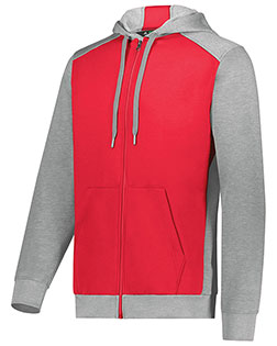 Augusta Sportswear 6899  Eco Revive™ Three-Season Triblend Fleece Full-Zip Hooded Sweatshirt