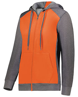 Augusta Sportswear 6901  Women's Eco Revive™ Three-Season Triblend Fleece Full-Zip Hooded Sweatshirt