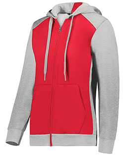 Augusta Sportswear 6901  Ladies Three-Season Fleece Full Zip Hoodie