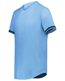 Augusta Sportswear 6909 Cutter+ Full Button Baseball Jersey at BigNTallApparel