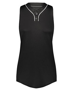 Augusta Sportswear 6913 Ladies Cutter+ Sleeveless Jersey at BigNTallApparel