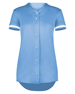 Augusta Sportswear 6919  Ladies Cutter+ Full Button Softball Jersey