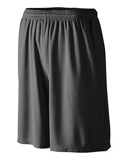Augusta Sportswear 803  Longer Length Wicking Shorts with Pockets