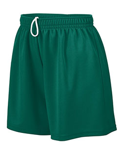 Augusta Sportswear 960 Ladies Wicking Mesh Shorts at BigNTallApparel