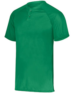 Augusta Sportswear AG1565 Men Adult Attain 2-Button Baseball Jersey  at BigNTallApparel