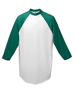 Augusta Sportswear AG4420 Men Adult 3/4-Sleeve Baseball Jersey