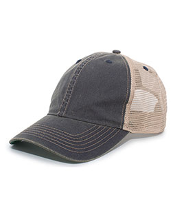 Augusta Sportswear V37 Vintage "Dirty" Trucker Snapback Cap