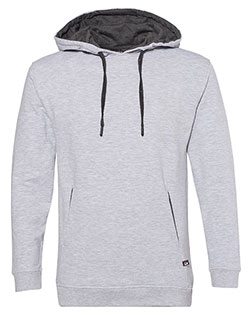 Badger 1050  FitFlex French Terry Hooded Sweatshirt at BigNTallApparel