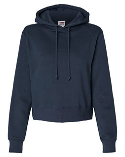 Badger 1261 Women's Crop Hooded Sweatshirt