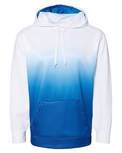 Badger 1403 Ombre Hooded Sweatshirt at BigNTallApparel