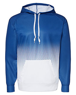 Badger 1404 Hex 2.0 Hooded Sweatshirt at BigNTallApparel