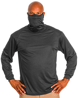 Badger 1925  2B1 Long Sleeve T-Shirt with Mask