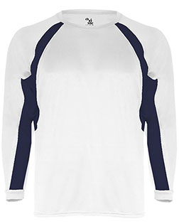 Badger 2154  Youth B-Core Hook Long Sleeve T-Shirt