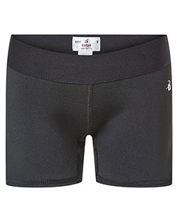 Badger 2629  Girls' Pro-Compression Shorts