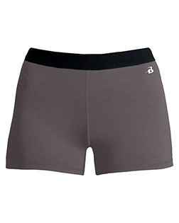 Badger 2629 Girls' Pro-Compression Shorts