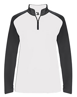 Badger 4008  Ultimate SoftLock™ Women's Sport Quarter-Zip Pullover