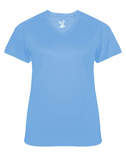 Badger 4062 Ultimate SoftLock™ Women's V-Neck T-Shirt In Big & Tall Sizes