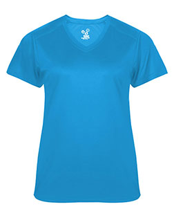 Badger 4062  Ultimate SoftLock™ Women's V-Neck T-Shirt at BignTallApparel