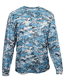 Badger 4184  Digital Camo Long Sleeve T-Shirt