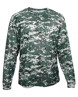 Badger 4184  Digital Camo Long Sleeve T-Shirt