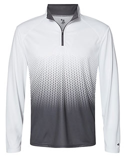 Badger 4222 Hex 2.0 Quarter Zip Pullover at BigNTallApparel