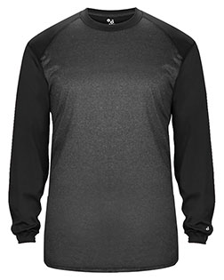 Badger 4305  Tonal Sport Heather L/S T-Shirt