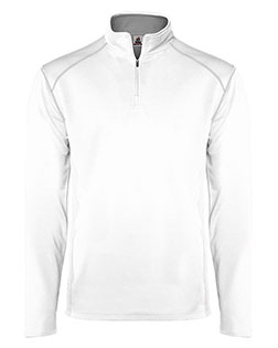 Badger 4438  Money Mesh Quarter-Zip Pullover