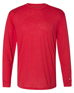 Badger 4944 Triblend Performance Long Sleeve T-Shirt at BigNTallApparel